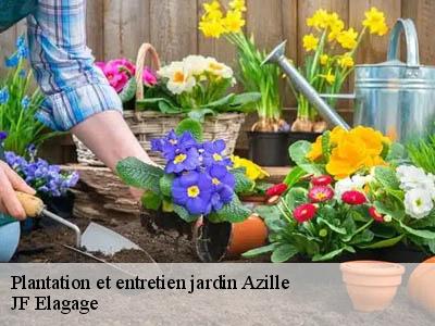 Plantation et entretien jardin  azille-11700 JF Elagage