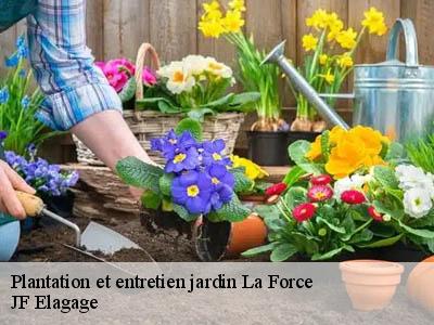 Plantation et entretien jardin  la-force-11270 JF Elagage