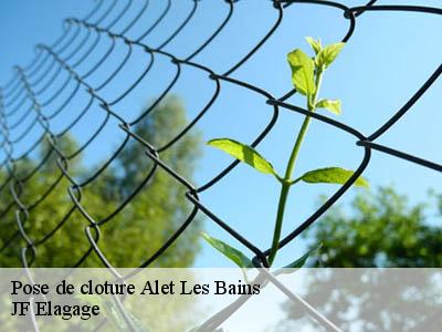 Pose de cloture  alet-les-bains-11580 JF Elagage