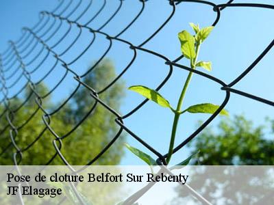 Pose de cloture  belfort-sur-rebenty-11140 JF Elagage