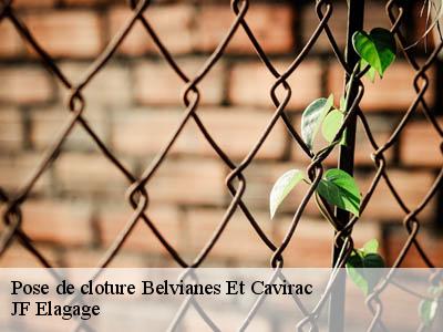Pose de cloture  belvianes-et-cavirac-11500 JF Elagage