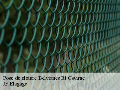 Pose de cloture  belvianes-et-cavirac-11500 JF Elagage