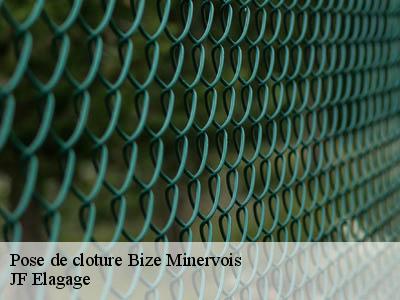 Pose de cloture  bize-minervois-11120 JF Elagage