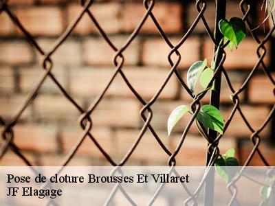 Pose de cloture  brousses-et-villaret-11390 JF Elagage