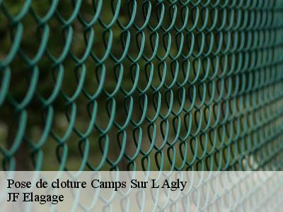 Pose de cloture  camps-sur-l-agly-11190 JF Elagage