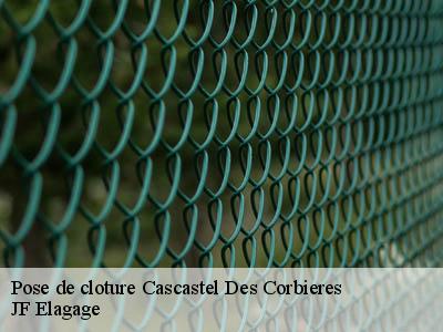 Pose de cloture  cascastel-des-corbieres-11360 JF Elagage