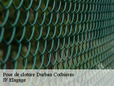 Pose de cloture  durban-corbieres-11360 JF Elagage