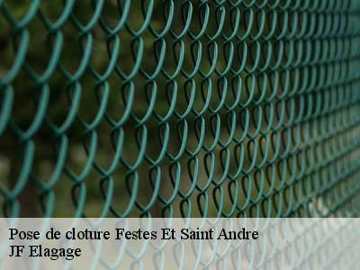 Pose de cloture  festes-et-saint-andre-11300 JF Elagage