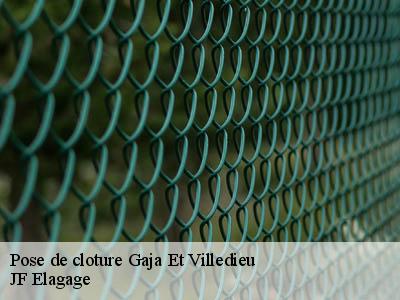 Pose de cloture  gaja-et-villedieu-11300 JF Elagage