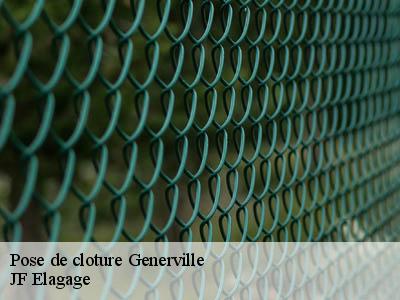 Pose de cloture  generville-11270 JF Elagage