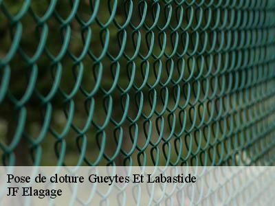 Pose de cloture  gueytes-et-labastide-11230 JF Elagage