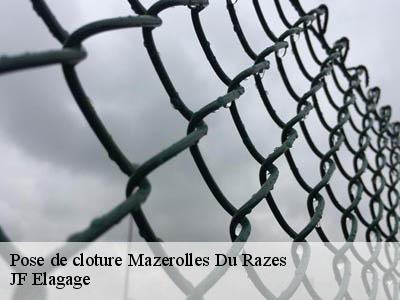 Pose de cloture  mazerolles-du-razes-11240 JF Elagage