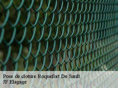 Pose de cloture  roquefort-de-sault-11140 JF Elagage