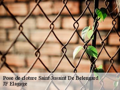Pose de cloture  saint-jusaint-de-belengard-11240 JF Elagage