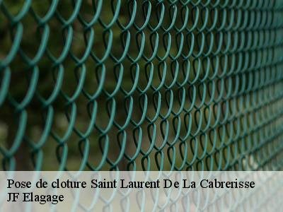 Pose de cloture  saint-laurent-de-la-cabrerisse-11220 JF Elagage