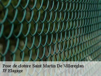 Pose de cloture  saint-martin-de-villereglan-11300 JF Elagage
