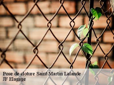 Pose de cloture  saint-martin-lalande-11400 JF Elagage
