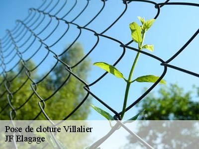 Pose de cloture villalier-11600 JF Elagage