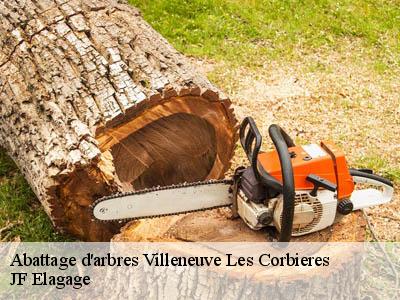 Abattage d'arbres  villeneuve-les-corbieres-11360 JF Elagage