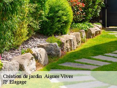 Création de jardin   aigues-vives-11800 JF Elagage