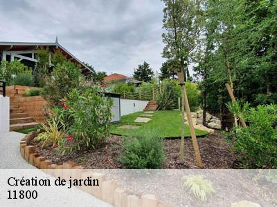 Création de jardin   aigues-vives-11800 JF Elagage