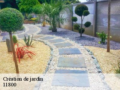 Création de jardin   aigues-vives-11800 JF Elagage