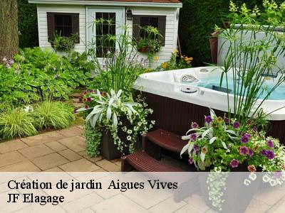 Création de jardin   aigues-vives-11800 JF Elagage