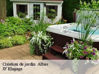 Création de jardin   albas-11360 JF Elagage