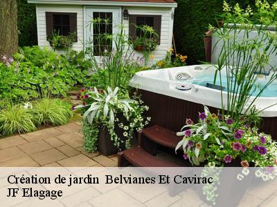 Création de jardin   belvianes-et-cavirac-11500 JF Elagage