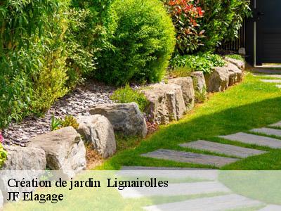 Création de jardin lignairolles-11240 JF Elagage