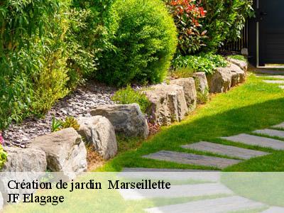 Création de jardin   marseillette-11800 JF Elagage