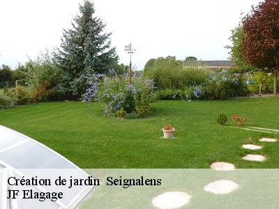 Création de jardin   seignalens-11240 JF Elagage